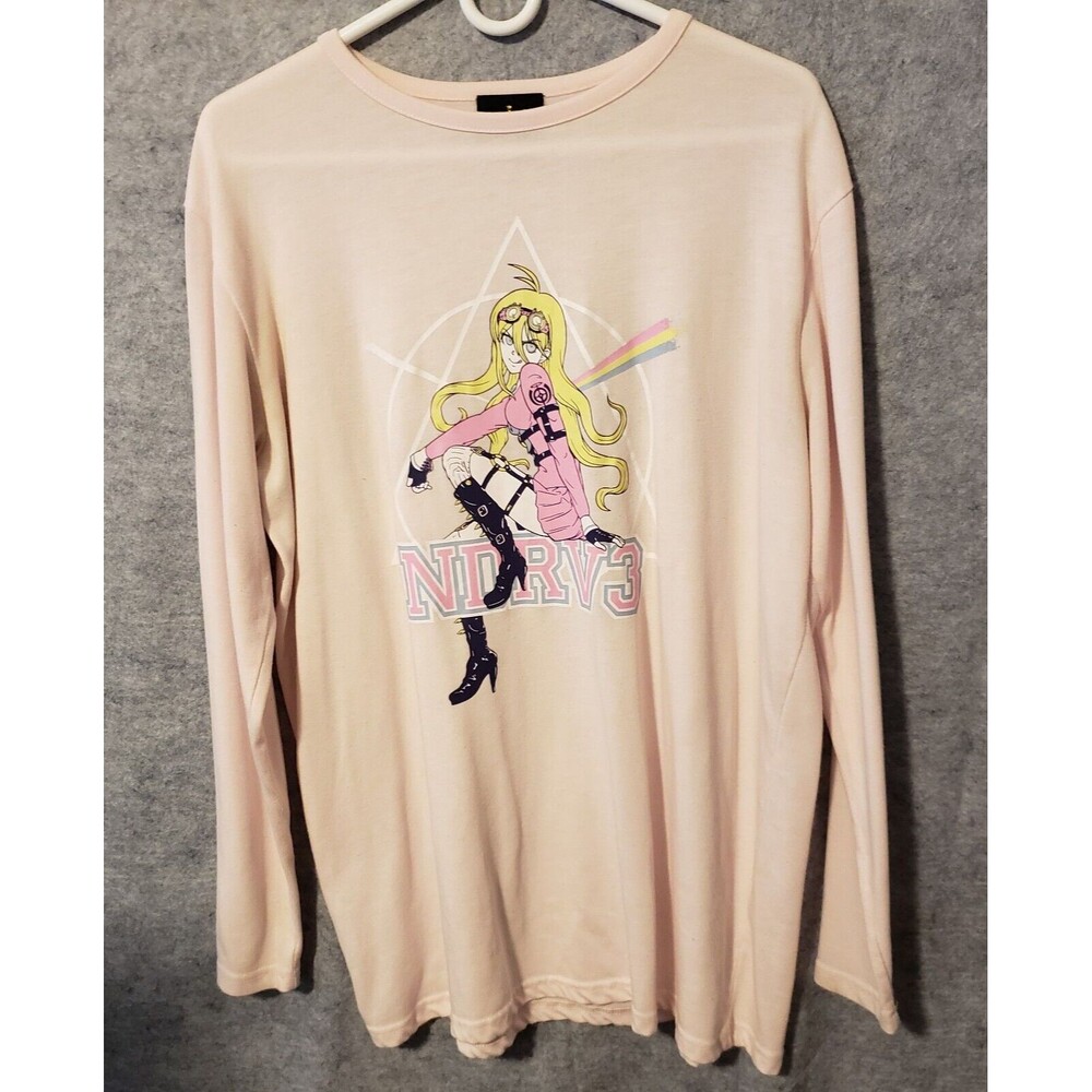 LISTEN FLAVOR Danganronpa T-Shirt One Size V3:Killing Harmony Pink Miu Iruma